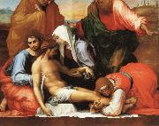 BARTOLOMEO, Fra, Pieta with SS.Peter and Paul
